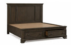 Global Furniture Grey Brown Storage Bedroom Set – Double, Queen or King Platform Bed