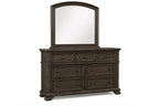 Global Furniture Grey Brown Storage Bedroom Set – Double, Queen or King Platform Bed