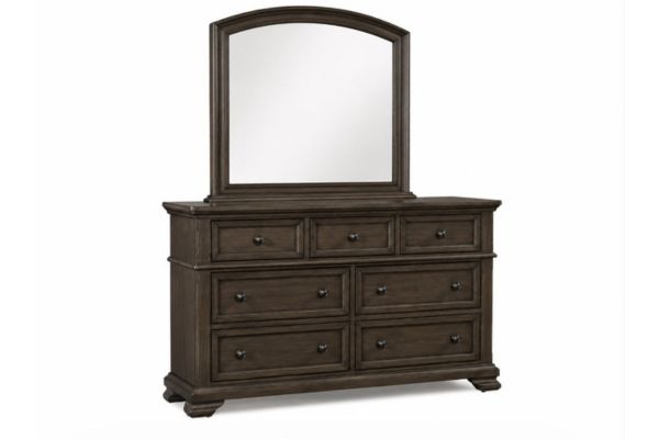 Global Furniture Grey Brown Storage Bedroom Set – Double, Queen or King Platform Bed