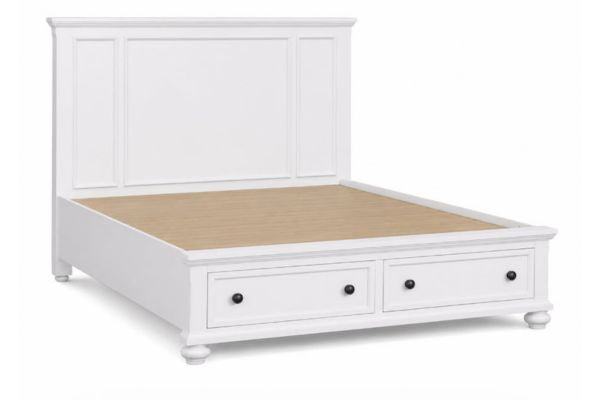 Global Furniture White Storage Bedroom Set