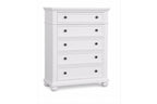 Global Furniture White Storage Bedroom Set