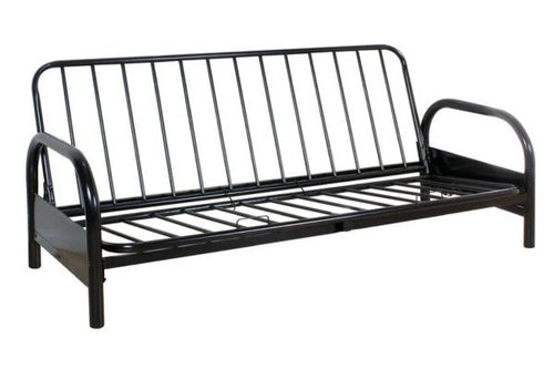 Black Metal Futon Sofa Bed