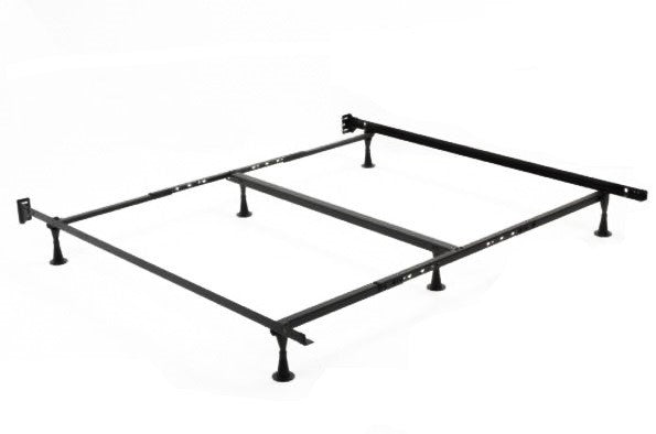 K45 Adjustable Heavy-Duty Metal Bed Frame – Queen & King