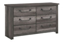 Lenior 1342 Distressed Grey Storage Bedroom Set – Queen or King Platform Bed
