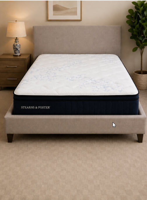 Stearns & Foster Estate 16" Liam Luxury Plush Euro Top Mattress