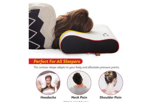 MLILY Manchester United Contour Memory Foam Pillow