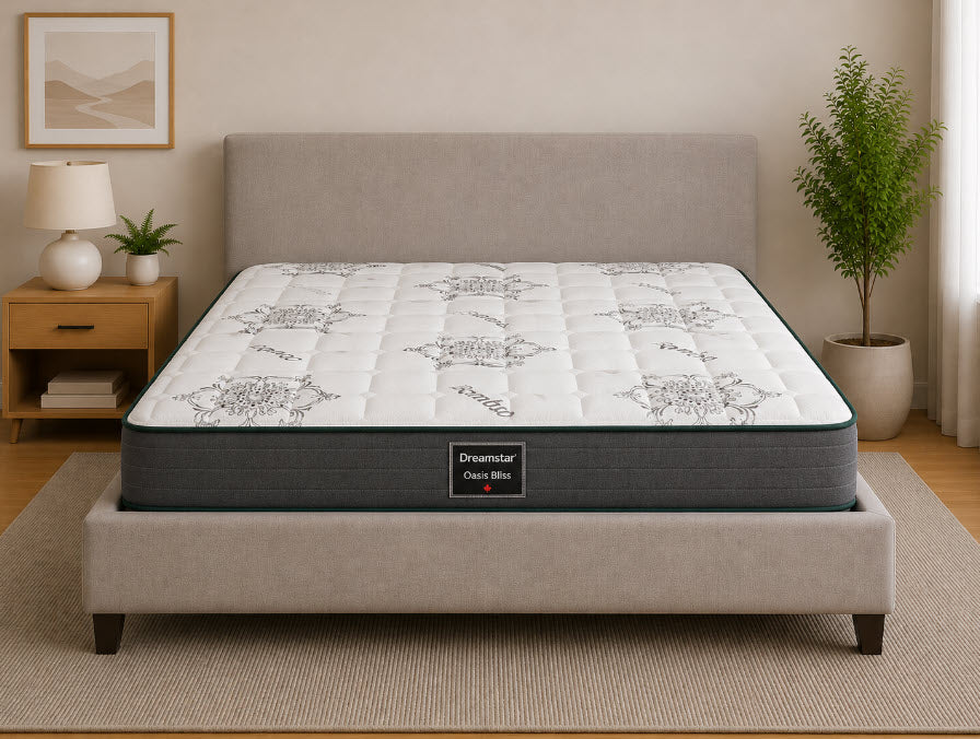 DreamStar Oasis Bliss 9" Medium Mattress-in-a-Box