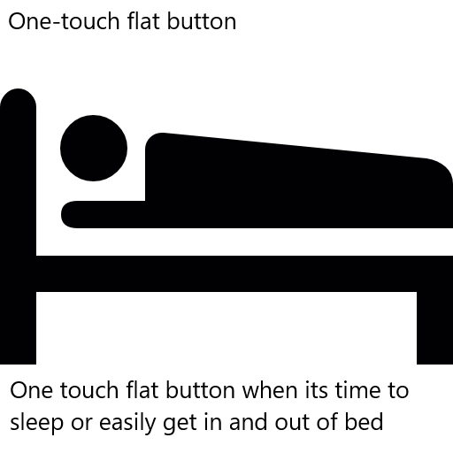 SleepBeat SE1005 Standard Adjustable Bed Base – Twin XL, Double, Queen or King