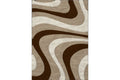 Brown Shaggy Area Rug