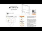 Trinell - Panel Bed