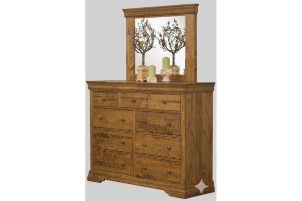 Louis Rustique Solid Wormy Maple Bedroom Set – Canadian-Made French Country Collection