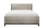 Piered Modern Bedroom Set with Optional LED Panels – Queen or King