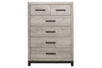 Piered Modern Bedroom Set with Optional LED Panels – Queen or King