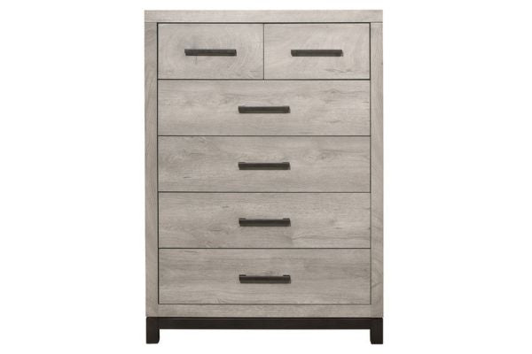 Piered Modern Bedroom Set with Optional LED Panels – Queen or King