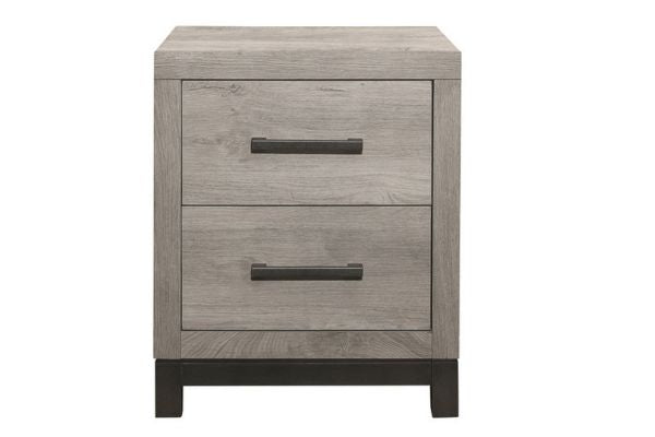 Piered Modern Bedroom Set with Optional LED Panels – Queen or King