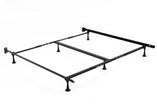 Queen King Metal Bed Frame With Head, Metal Bed Frame Attachments