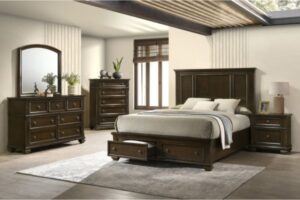 Global Furniture Storage Bedroom Suite - Brown