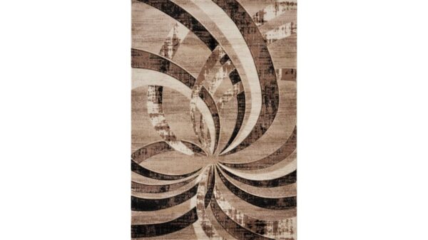 Bristol Brown Swirl Area Rug