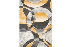 IBIZA CARVING 5031 GREY GOLD Area Rug