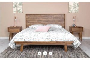 Gia Bedroom Suite - Pecan Finish