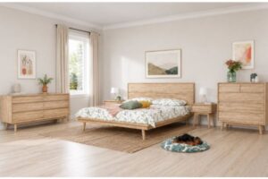 LH Gia Bedroom Set - Light Driftwood Finish