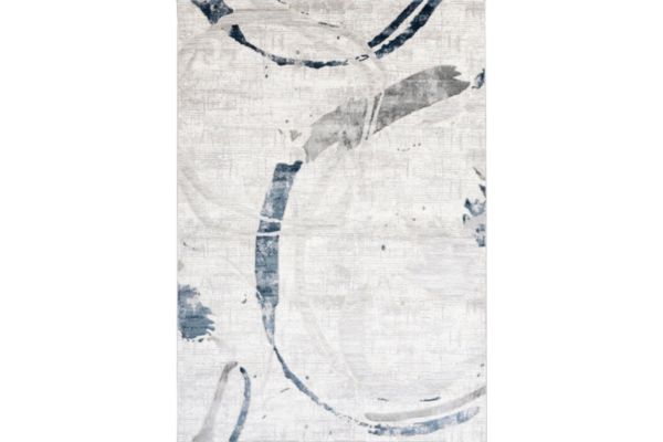 Aqua 10566A BLUE Area Rug