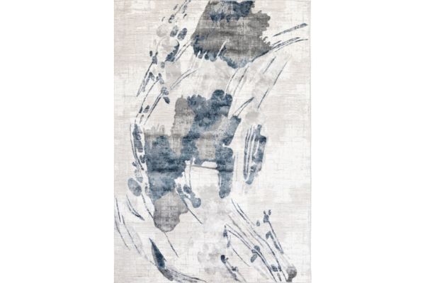 Aqua 10567A BLUE Area Rug