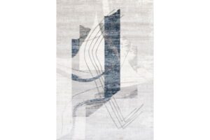 Aqua 10327B BLUE Area Rug