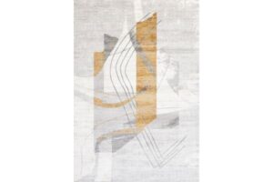 Aqua 10327B YELLOW Area Rug