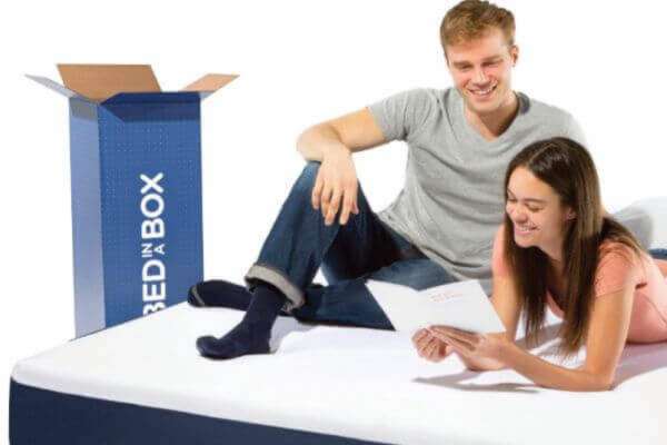 Mattress in a box at Bedroom Depot