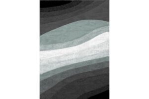 Auston P712A ANTHRACITE-DUCK EGG Area Rug