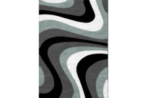 Auston P839A ANTHRACITE-DUCK EGG Area Rug