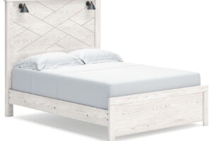 Gerridan - Panel Bed With Sconces