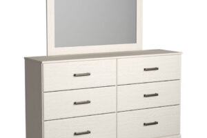 Stelsie - Dresser, Mirror - White