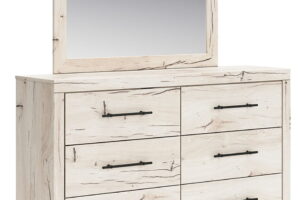 Lawroy - Dresser And Mirror - Light Natural