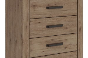 Oliandon - Five Drawer Chest - Light Brown