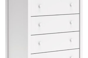 Hallityn - Five Drawer Chest - White