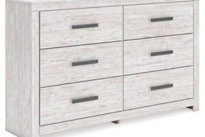 Cayboni - Six Drawer Dresser - Whitewash