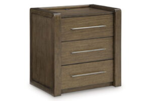 Marxmore - Three Drawer Night Stand - Brown