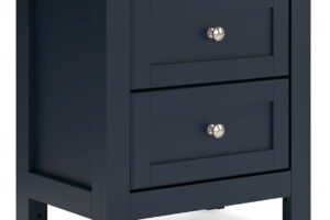 Landocken - Two Drawer Night Stand - Brown / Blue