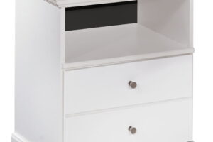 Bostwick Shoals - One Drawer Night Stand - White