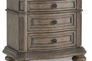 Ardenfield - Three Drawer Night Stand - Light Brown