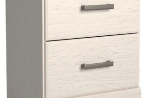 Stelsie - Two Drawer Night Stand - White