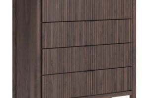 Pamytta - Five Drawer Wide Chest - Brown