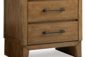 Sherbana - Two Drawer Night Stand - Light Brown