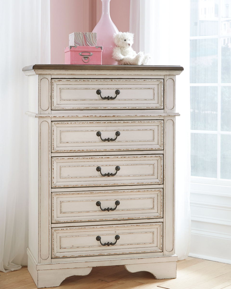 Realyn - Chest - Chipped White - Image 4