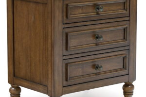 Sturlayne - Three Drawer Night Stand - Brown