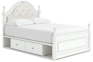 Kozlani - Upholstered Panel Storage Bed