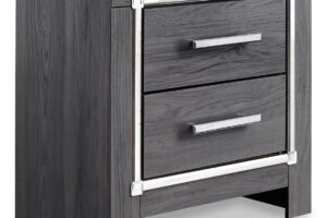 Lodanna - Two Drawer Night Stand - Gray