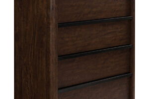 Dilenno - Five Drawer Chest - Dark Brown